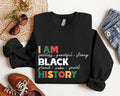 I Am Black History African American Month Human - Adult & Kids T-Shirts, Sweatshirts & Hoodies apparel design preview 1