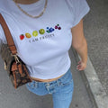 I Am Fruity Baby Lesbian Gay LBGTQ Pride Fit Crop - Adult & Kids T-Shirts, Sweatshirts & Hoodies apparel design preview 1