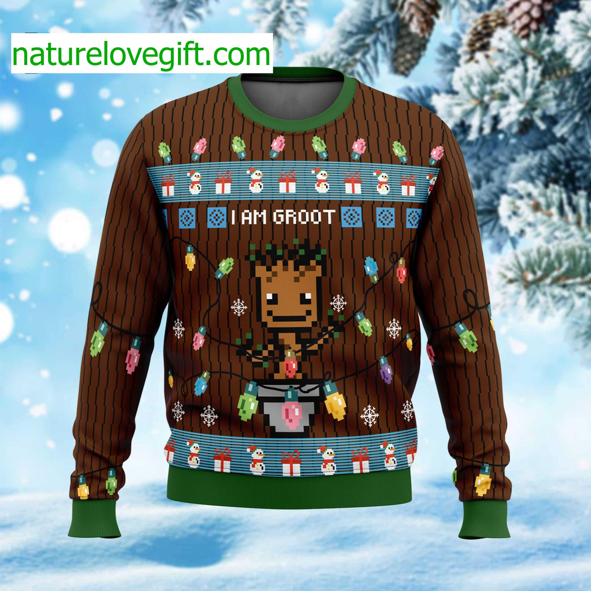 I Am Groot Ugly Christmas Sweater - Holiday Gift product image