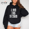 I Am Storm Casual Street Fleece Fabric Hooded - Adult & Kids T-Shirts, Sweatshirts & Hoodies apparel design preview 1