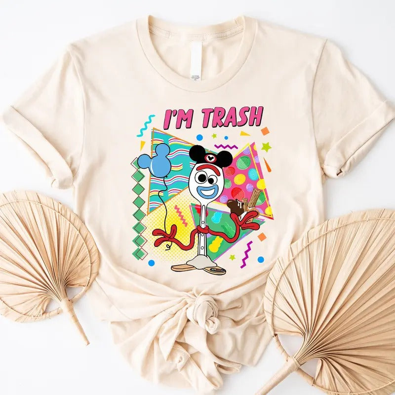 I Am Trash Family Vacation 2024 Magic Kingdom Funny - Adult & Kids T-Shirts, Sweatshirts & Hoodies apparel design preview 1