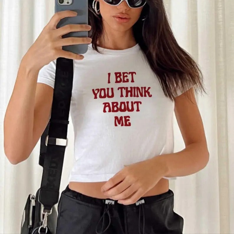 I Bet You Think About Me FC Top Vintage Retro Funny - Adult & Kids T-Shirts, Sweatshirts & Hoodies apparel design preview 1
