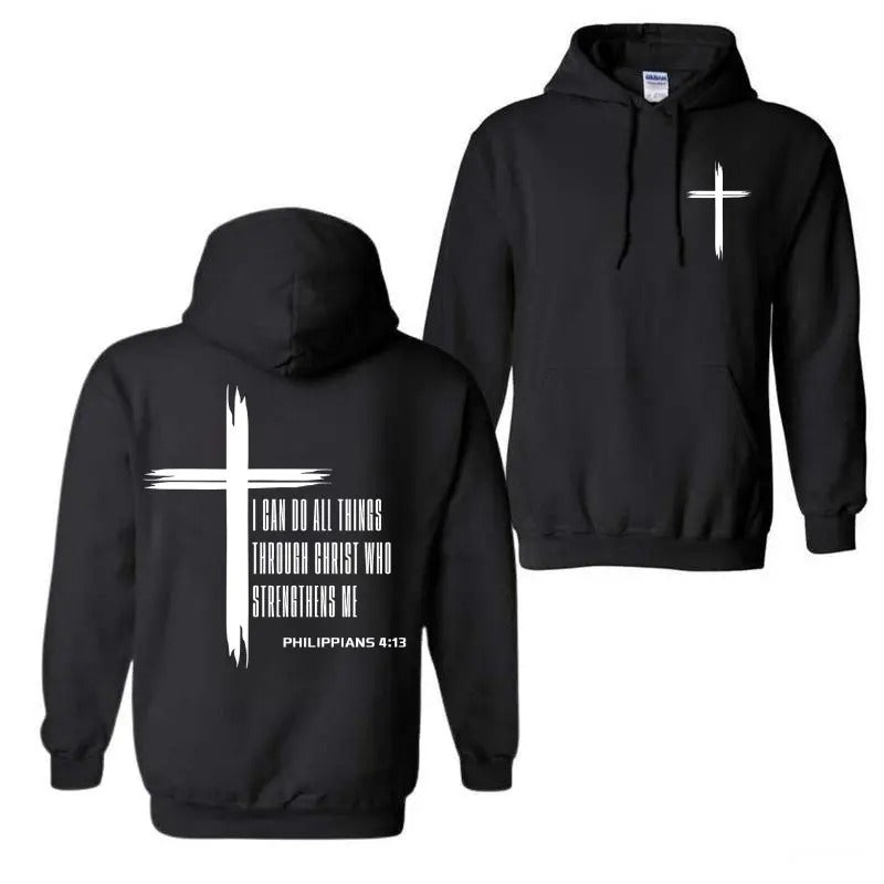 I Can Do All Things Through Christ Who Strengthen Me - Adult & Kids T-Shirts, Sweatshirts & Hoodies apparel design preview 1