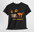 I Eat Cement Cursed Cat Ironic Lover - Adult & Kids T-Shirts, Sweatshirts & Hoodies apparel design preview 1