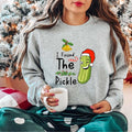 I Found Pickle Funny Pickles Lover Xmas Matching - Adult & Kids T-Shirts, Sweatshirts & Hoodies apparel design preview 1