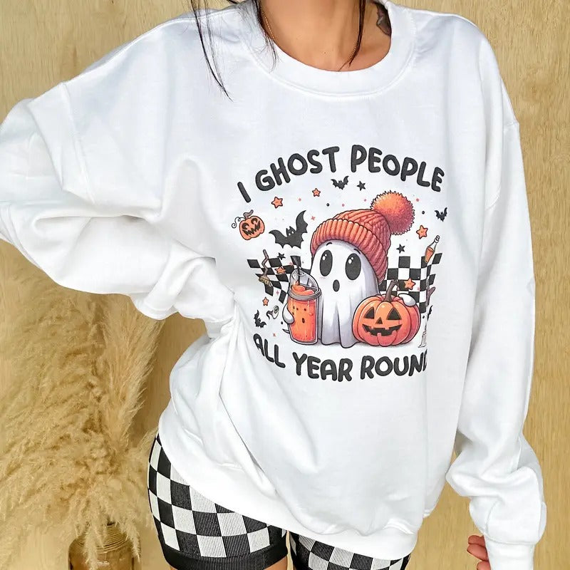 I Ghost People Top - Adult & Kids T-Shirts, Sweatshirts & Hoodies apparel design preview 1