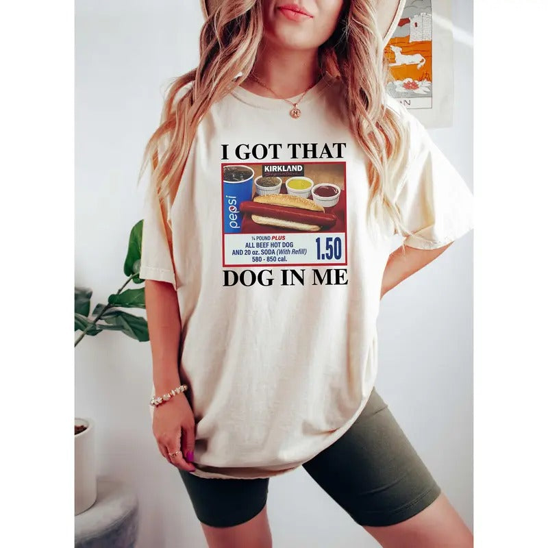 I Got That Dog Me Hotdog Meme Funny Hot Lover - Adult & Kids T-Shirts, Sweatshirts & Hoodies apparel design preview 1