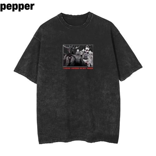 I HEAR VOICES MY HEAD VINTAGE He Menswear Top - Adult & Kids T-Shirts, Sweatshirts & Hoodies apparel design preview 1