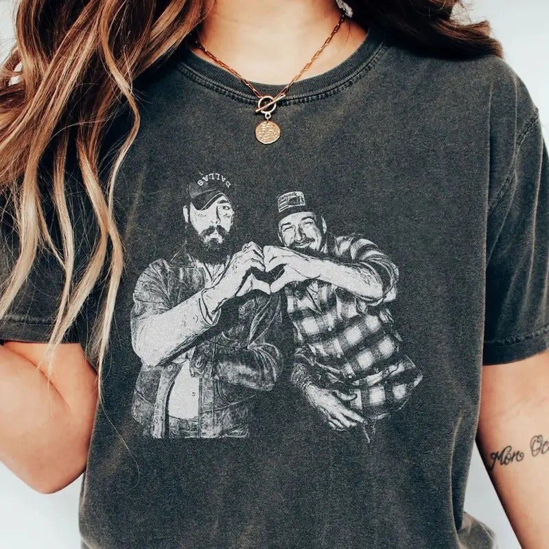 I Had Some Help Country Music Posty Wallen Takes Two - Adult & Kids T-Shirts, Sweatshirts & Hoodies apparel design preview 1