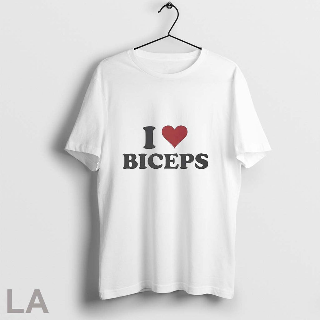I Heart Biceps - Adult & Kids T-Shirts, Sweatshirts & Hoodies apparel design preview 1