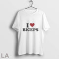 I Heart Biceps - Adult & Kids T-Shirts, Sweatshirts & Hoodies apparel design preview 1