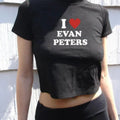 I Heart Evan Peters TV Movie Actor Love 90s Grunge - Adult & Kids T-Shirts, Sweatshirts & Hoodies apparel design preview 1