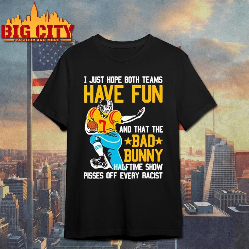 I Just Hope That Both Teams Have Fun And The Bad - Adult & Kids T-Shirts, Sweatshirts & Hoodies apparel design preview 1