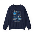 I Know That You Love Me Wildflower BE Tour 2024 Him - Adult & Kids T-Shirts, Sweatshirts & Hoodies apparel design preview 1