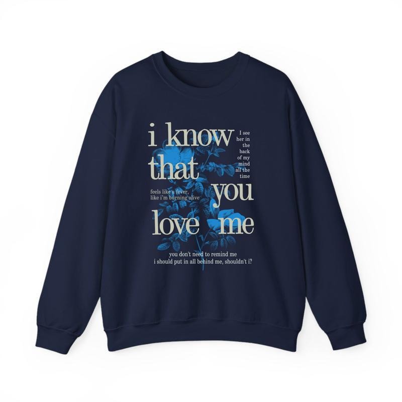 I Know That You Love Me Wildflower BE Tour 2024 Him - Adult & Kids T-Shirts, Sweatshirts & Hoodies apparel design preview 1