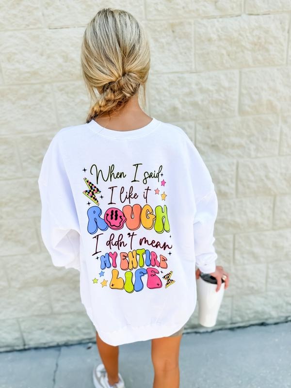 I Like Rough Top - Adult & Kids T-Shirts, Sweatshirts & Hoodies apparel design preview 1