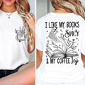 I Like My Books Spicy Coffee Icy Book Lover - Adult & Kids T-Shirts, Sweatshirts & Hoodies apparel design preview 1