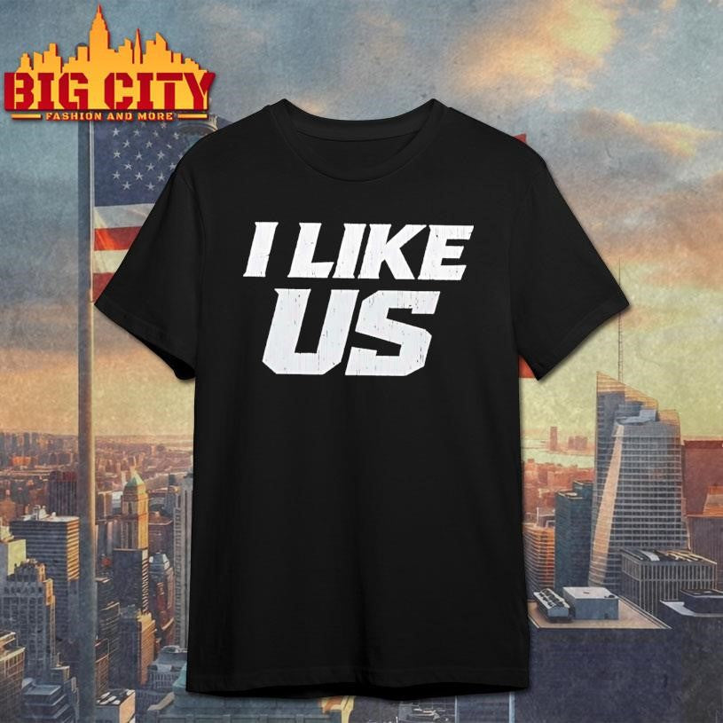 I Like Us Font Stefon Diggs New England - Adult & Kids T-Shirts, Sweatshirts & Hoodies apparel design preview 1