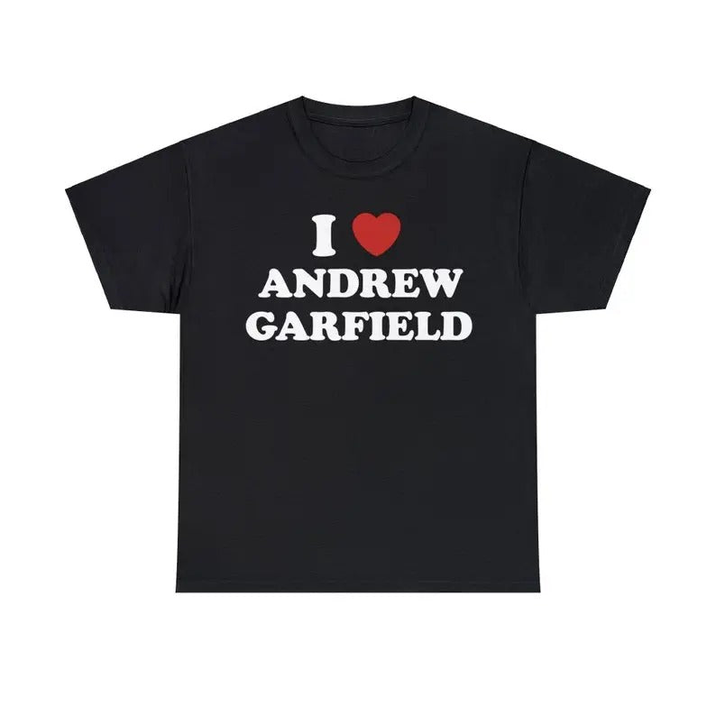 I Love Andrew Garfield My Boyfriend - Adult & Kids T-Shirts, Sweatshirts & Hoodies apparel design preview 1