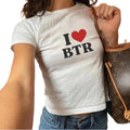 I Love BTR Baby Big Time Rush Real Life Worldwide - Adult & Kids T-Shirts, Sweatshirts & Hoodies apparel design preview 1