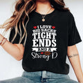 I Love Big Sacks Tight Ends Strong D Funny Football - Adult & Kids T-Shirts, Sweatshirts & Hoodies apparel design preview 1