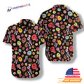I Love Donut Black Hawaiian - Adult & Kids T-Shirts, Sweatshirts & Hoodies apparel design preview 1