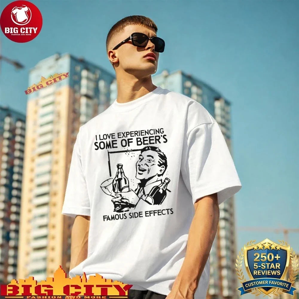 I Love Experiencing Some Of Beer’s Famous Side - Adult & Kids T-Shirts, Sweatshirts & Hoodies apparel design preview 1