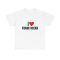 I Love Frank Ocean Heavy Rap Music Him Her Menswear - Adult & Kids T-Shirts, Sweatshirts & Hoodies apparel design preview 1
