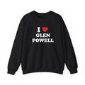 I Love Glen Powell Menswear - Adult & Kids T-Shirts, Sweatshirts & Hoodies apparel design preview 1
