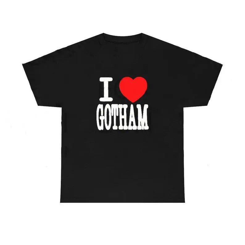 I Love Gotham Number Nine Heavy Cotton Present Him - Adult & Kids T-Shirts, Sweatshirts & Hoodies apparel design preview 1