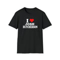 I Love Josh Hutcherson Custom Him Her Menswear Cotton - Adult & Kids T-Shirts, Sweatshirts & Hoodies apparel design preview 1