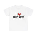 I Love Kanye West Heavy Ye Him Her Menswear Cotton - Adult & Kids T-Shirts, Sweatshirts & Hoodies apparel design preview 1