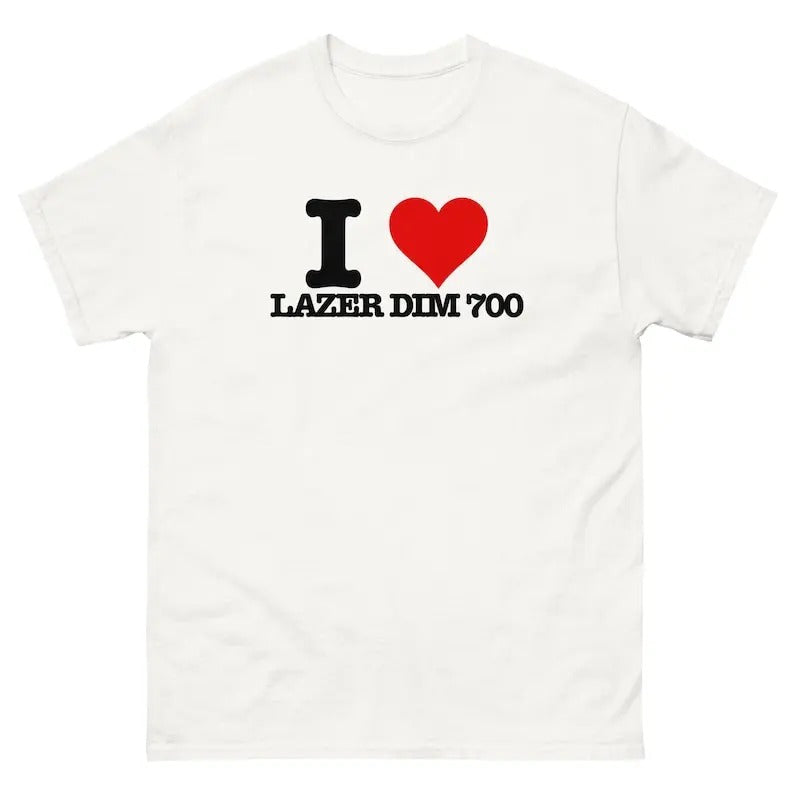 I Love LAZER DIM 700 Funny Heart Lazerdim700 Short - Adult & Kids T-Shirts, Sweatshirts & Hoodies apparel design preview 1