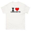 I Love LAZER DIM 700 Funny Heart Lazerdim700 Short - Adult & Kids T-Shirts, Sweatshirts & Hoodies apparel design preview 1