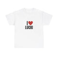I Love Lucki Heavy Him Her Menswear Cotton Classic - Adult & Kids T-Shirts, Sweatshirts & Hoodies apparel design preview 1