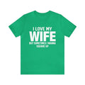 I Love My Wife But Sometimes Wanna Square Up Funny - Adult & Kids T-Shirts, Sweatshirts & Hoodies apparel design preview 1