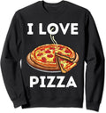 I Love Pizza Food Lover Foodie - Adult & Kids T-Shirts, Sweatshirts & Hoodies apparel design preview 1