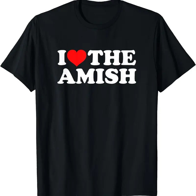 I Love Amish Cotton - Adult & Kids T-Shirts, Sweatshirts & Hoodies apparel design preview 1