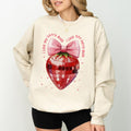 I Love You Berry Much Are Loved Coquette Strawberry - Adult & Kids T-Shirts, Sweatshirts & Hoodies apparel design preview 1