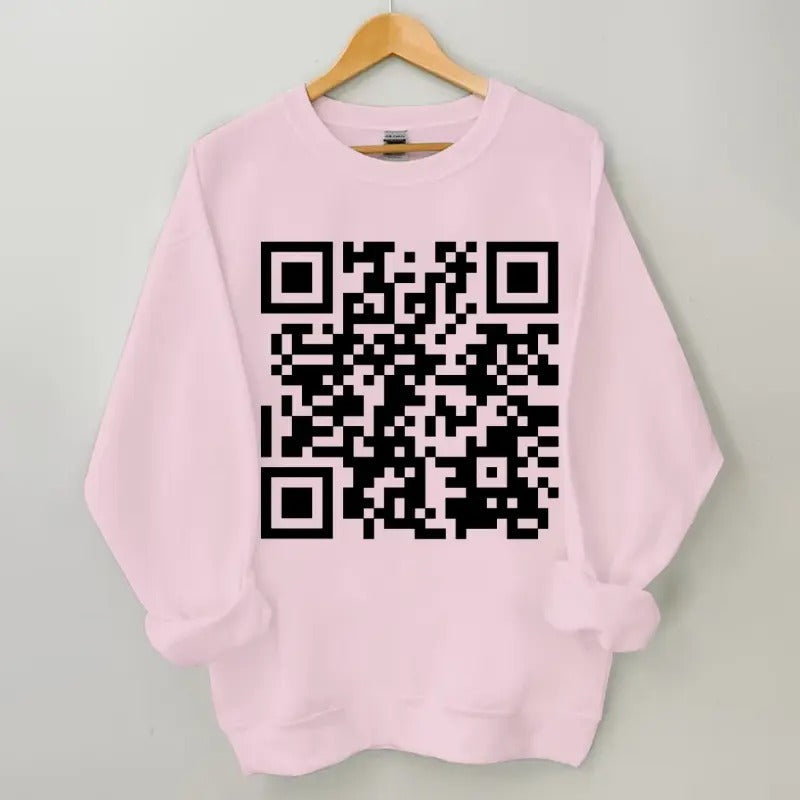 I Love You QR Code Valentine'S Her Him Classic Fabric - Adult & Kids T-Shirts, Sweatshirts & Hoodies apparel design preview 1