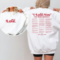 I Love You Book Quotes Lover Reader Different Ways - Adult & Kids T-Shirts, Sweatshirts & Hoodies apparel design preview 1