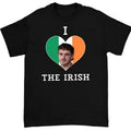 I Love Irish Paul Mescal Heart St. Patrick'S Day - Adult & Kids T-Shirts, Sweatshirts & Hoodies apparel design preview 1