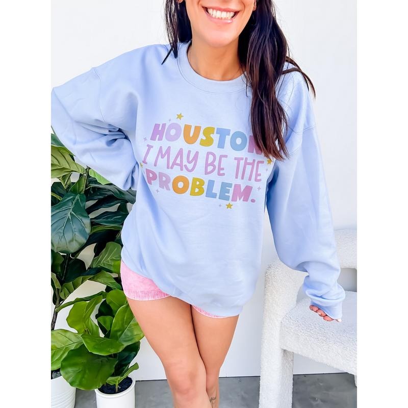 I May Be Problem Top - Adult & Kids T-Shirts, Sweatshirts & Hoodies apparel design preview 1