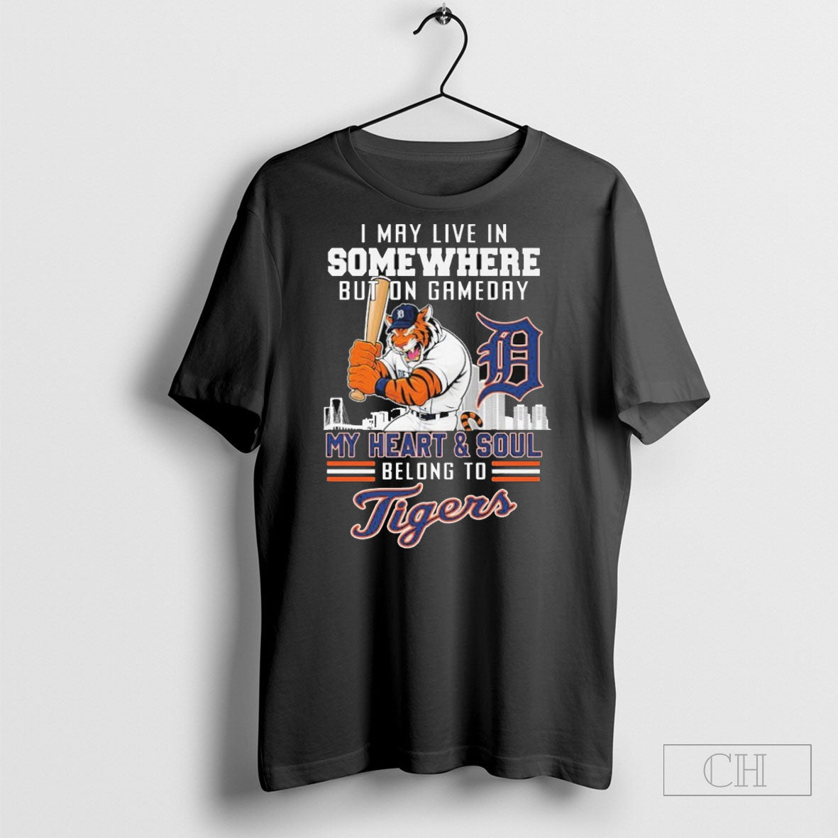 I May Live In Somewhere But On Gameday My Heart And - Adult & Kids T-Shirts, Sweatshirts & Hoodies apparel design preview 1