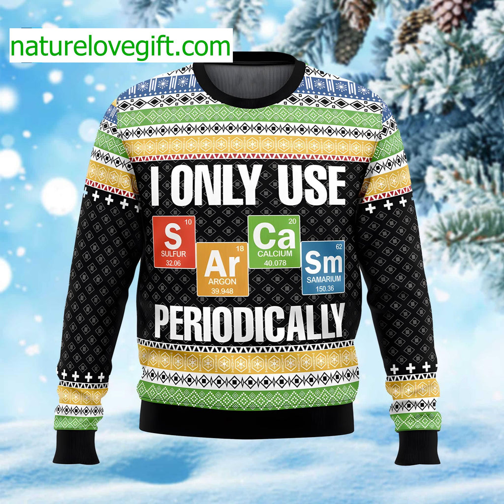 Paramore Big Man Little Dignity Snowflake Ugly Christmas Sweater - Holiday Gift product image 4