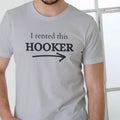 I Rented This Cotton Casual Short Sleeve White Text - Adult & Kids T-Shirts, Sweatshirts & Hoodies apparel design preview 1