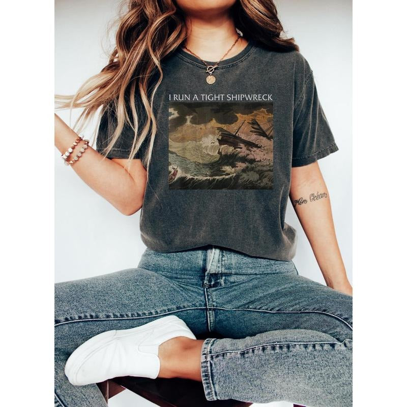 I Run Tight Shipwreck Mom Homeschool Mother Life - Adult & Kids T-Shirts, Sweatshirts & Hoodies apparel design preview 1