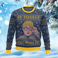 Oh Fuuudge I Shot My Eye Out Ugly Christmas Sweater - Holiday Gift product image
