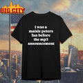 I Was A Maisie Peters Fan Before The Mp3 Announcement - Adult & Kids T-Shirts, Sweatshirts & Hoodies apparel design preview 1