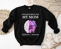 I Purple My Mom Alzheimer'S Awareness Floral Brain - Adult & Kids T-Shirts, Sweatshirts & Hoodies apparel design preview 1